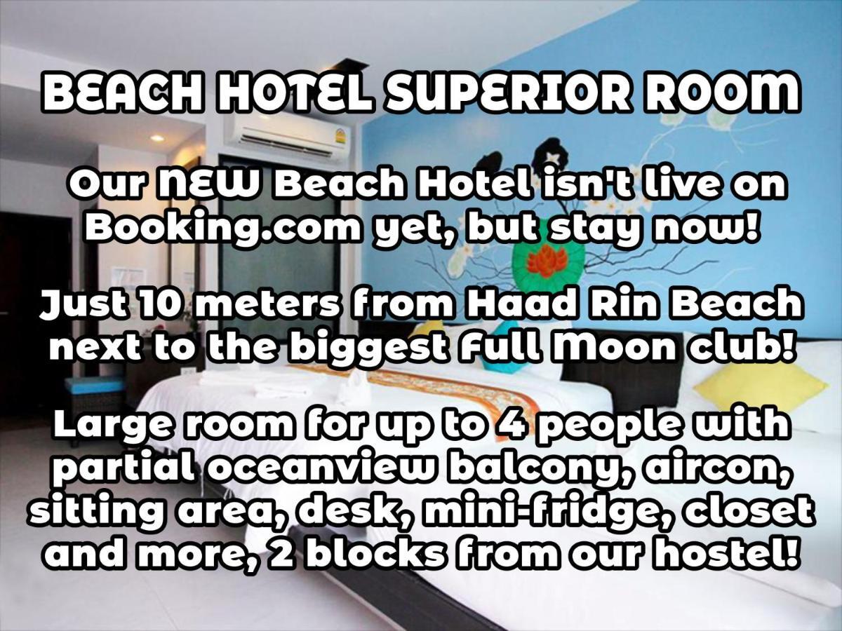 Wild & Wandering Backpacker Hostel & Bar Haad Rin Eksteriør bilde